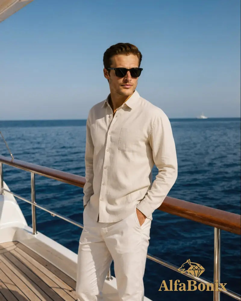 Cape Town - 100% Linen Shirt