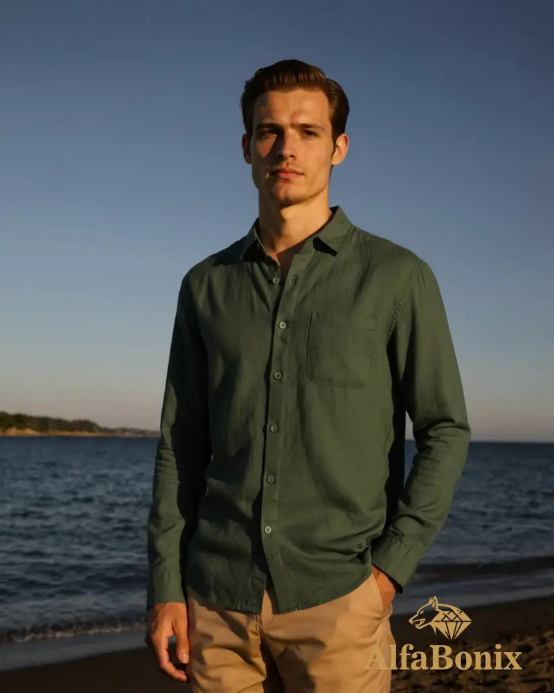 Cape Town - 100% Linen Shirt