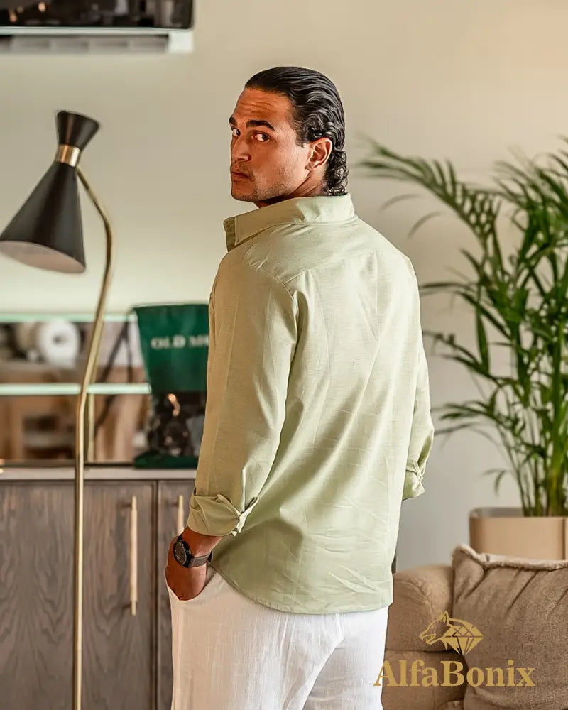 Cape Town - 100% Linen Shirt