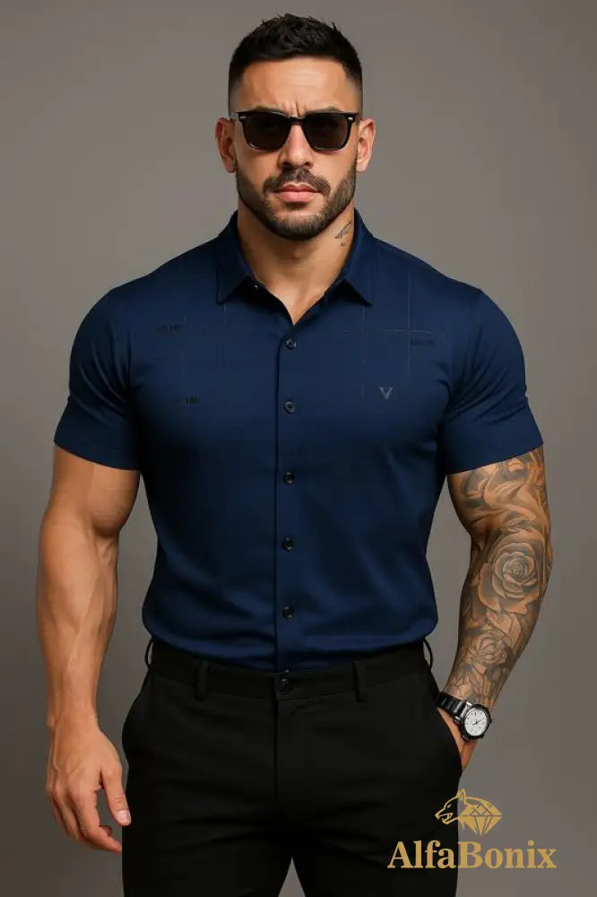 Camisa Masculina Alfa Loeveder - Compre 1 leve 2 [PROMOÇÃO] Promoção Camisa Alfa Loeveder - Compre 1 leve 2