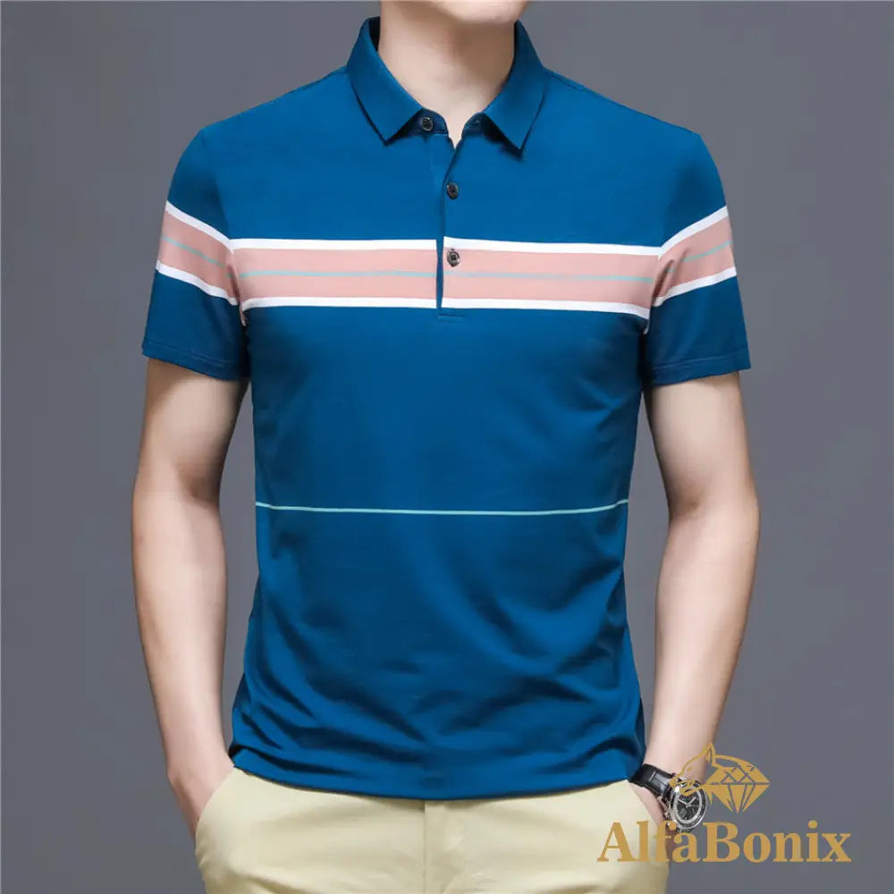 Camisa Polo Dronn Azul / P