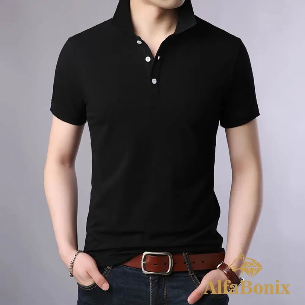 Camisa Polo Donald Preto / P