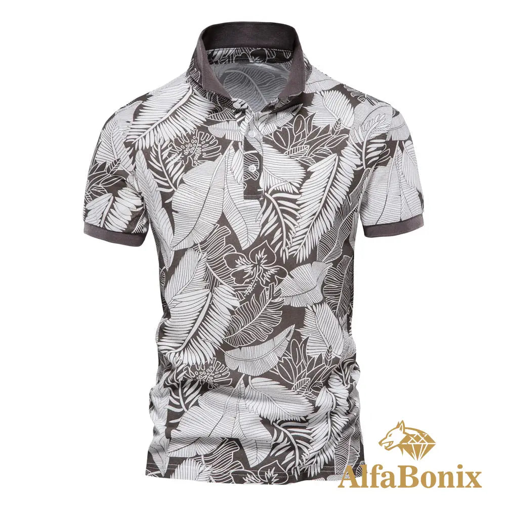 Camisa Polo Corby Cinza / P