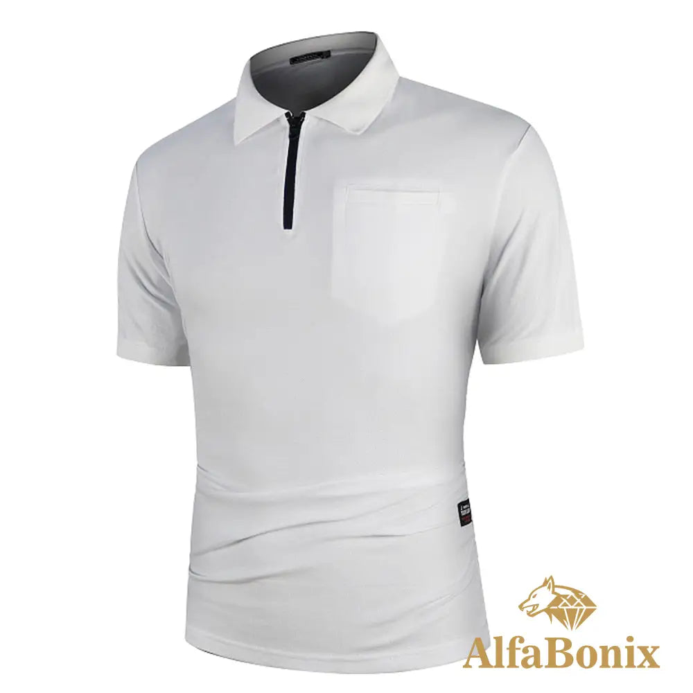 Camisa Polo Elliot Branco / Pp