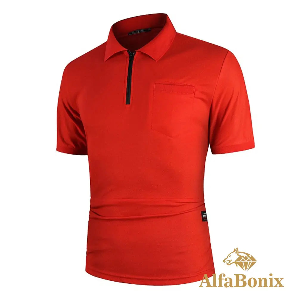 Camisa Polo Elliot Vermelho / Pp