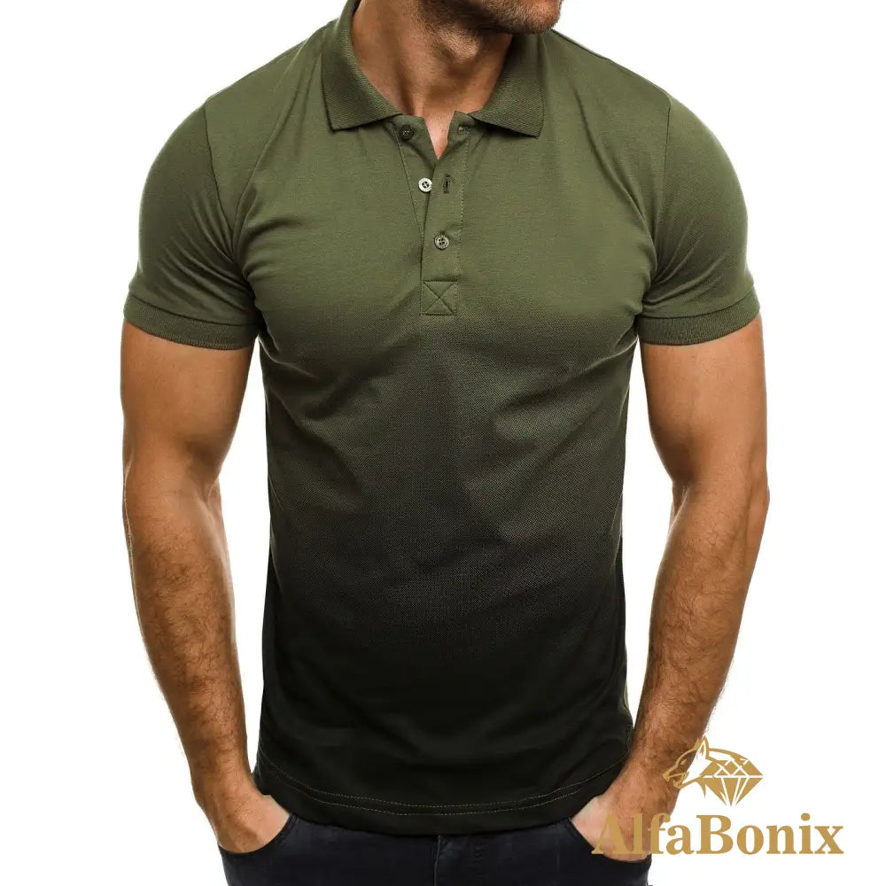 Camisa Polo Fade Verde / Pp