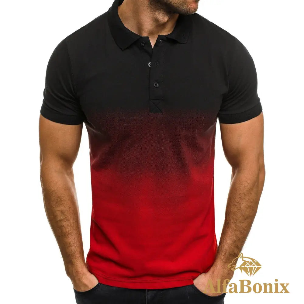 Camisa Polo Fade Vermelho / Pp