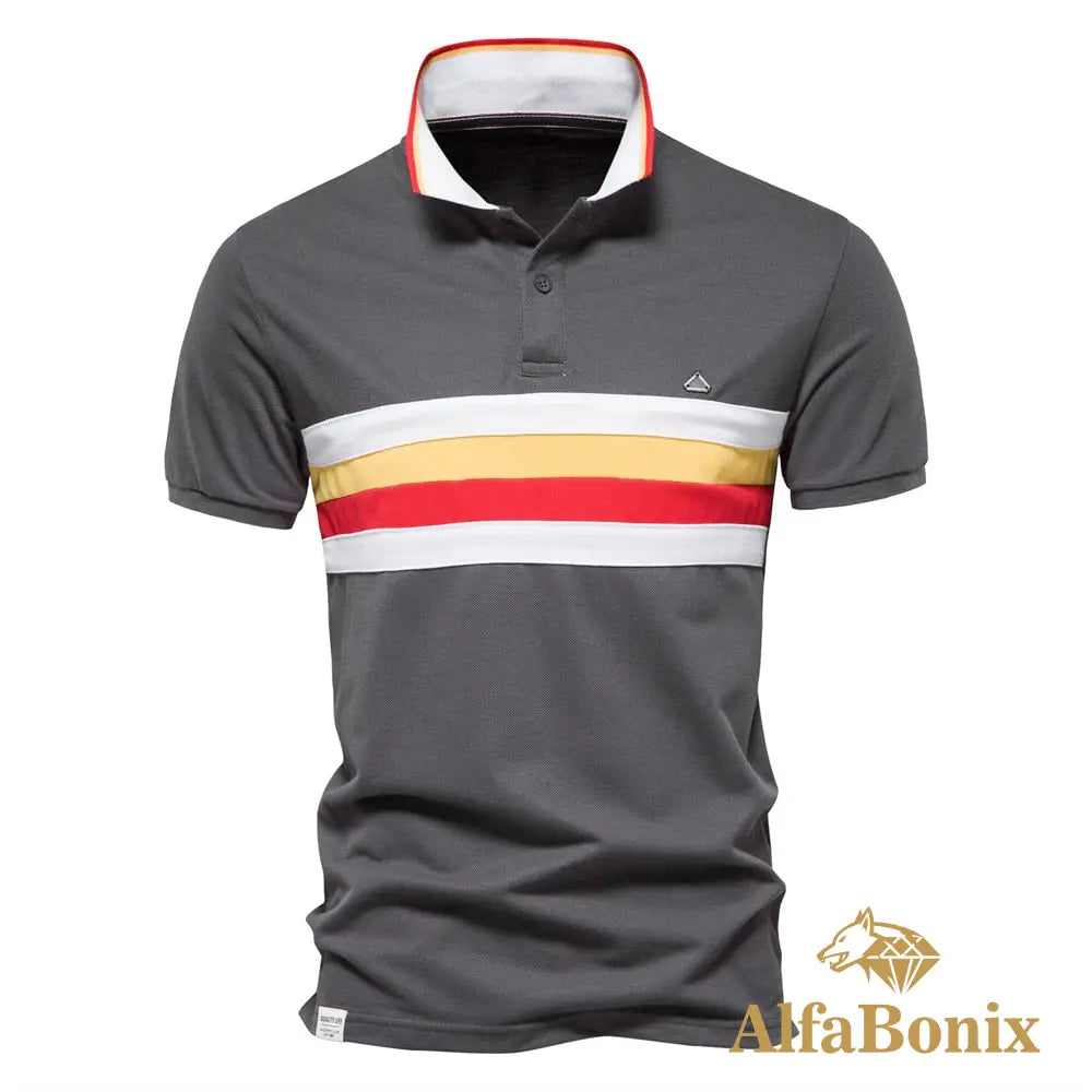 Camisa Polo Parma Cinza / P