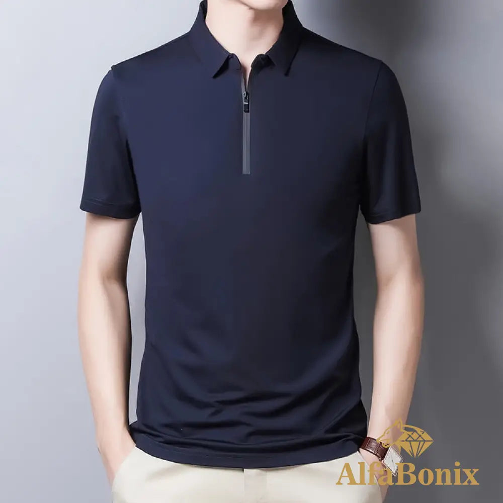Camisa Polo Henderson Azul Marinho / P