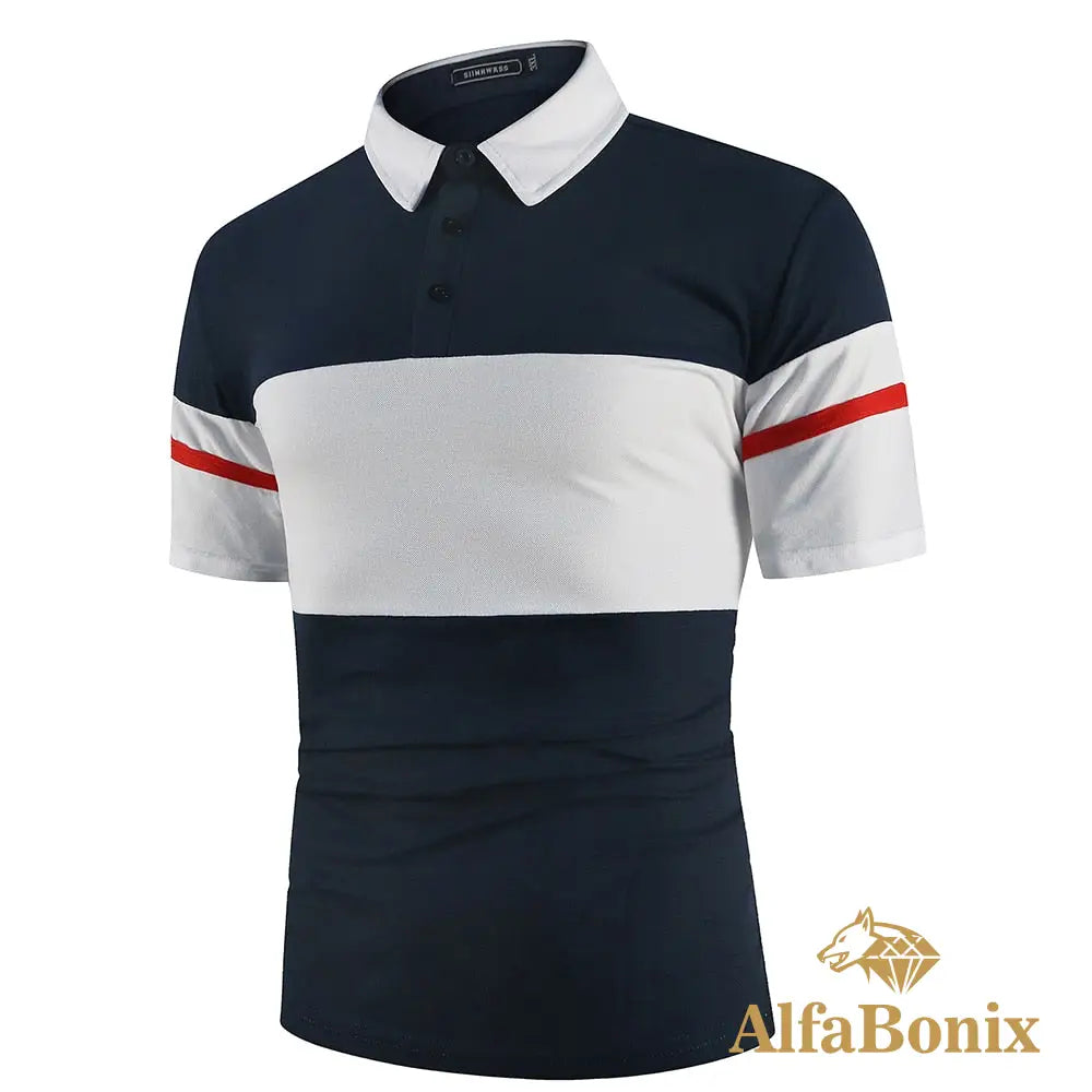 Camisa Polo Isaac Azul Marinho / Pp