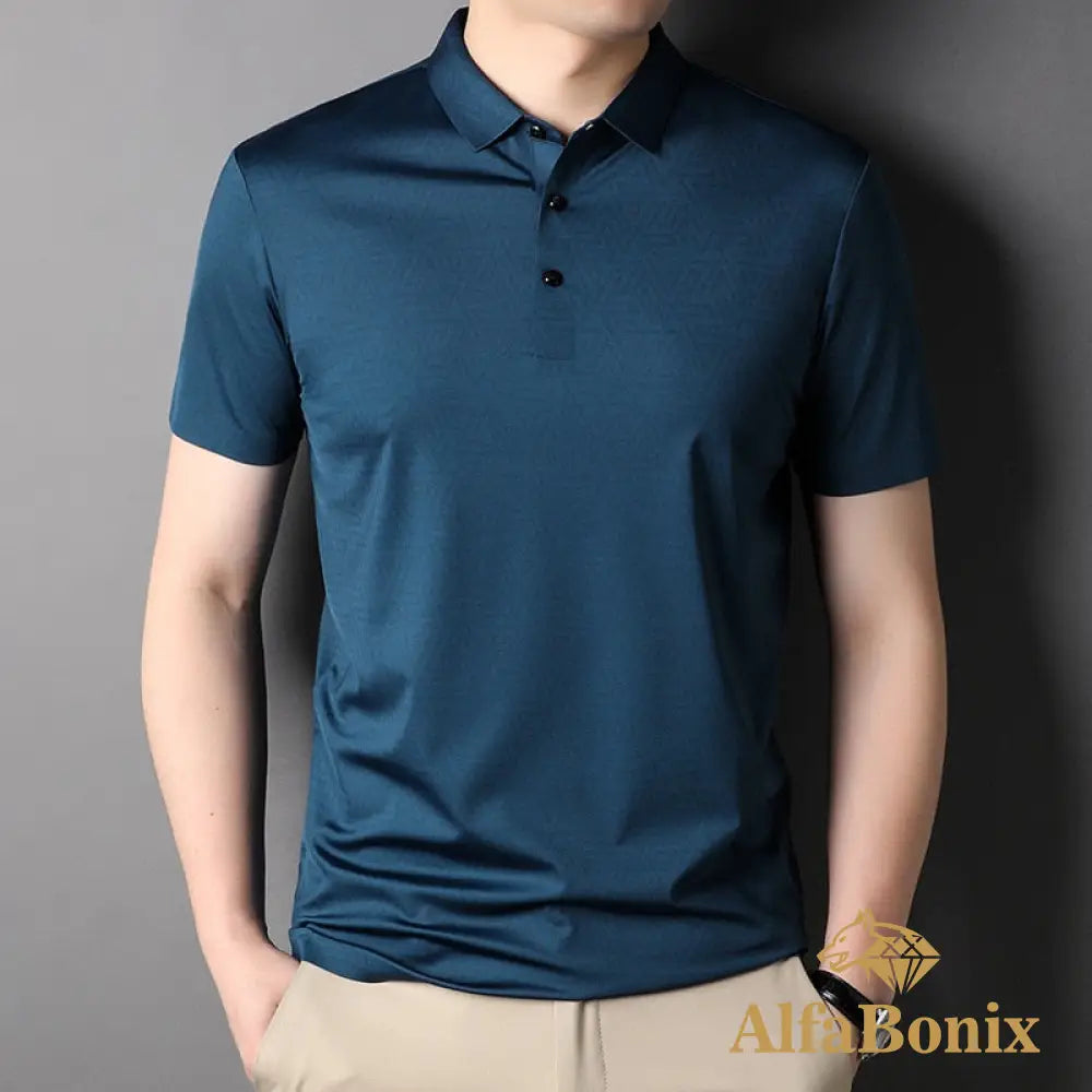 Camisa Polo Ignácio Azul / P