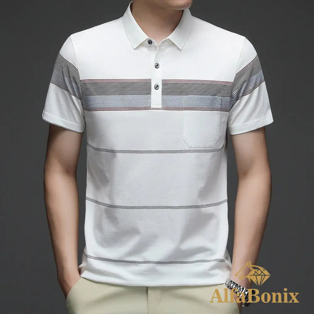Camisa Polo Louis Branco / P