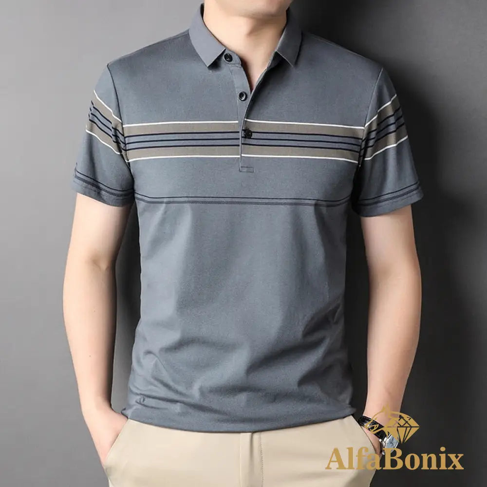 Camisa Polo Mael Cinza / P