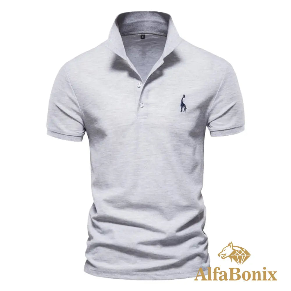 Camisa Polo Malmo Cinza / P