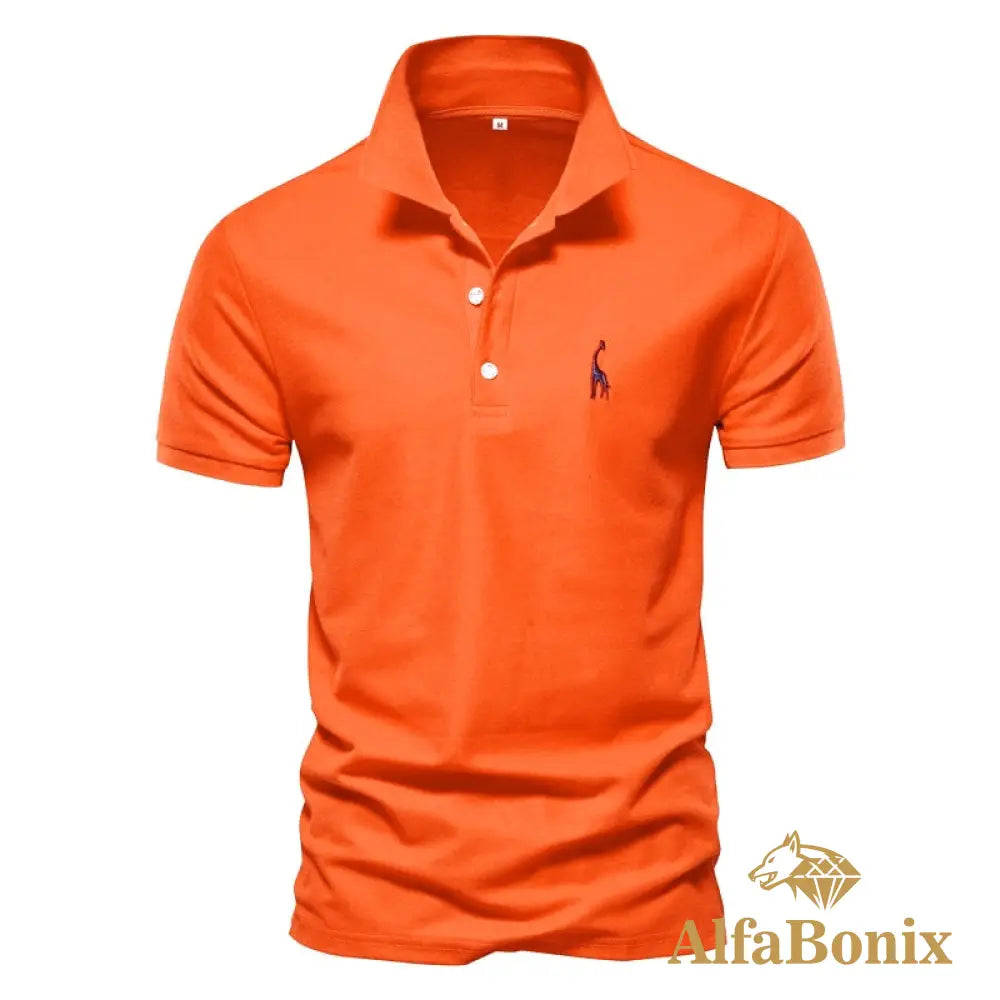 Camisa Polo Malmo Laranja / P