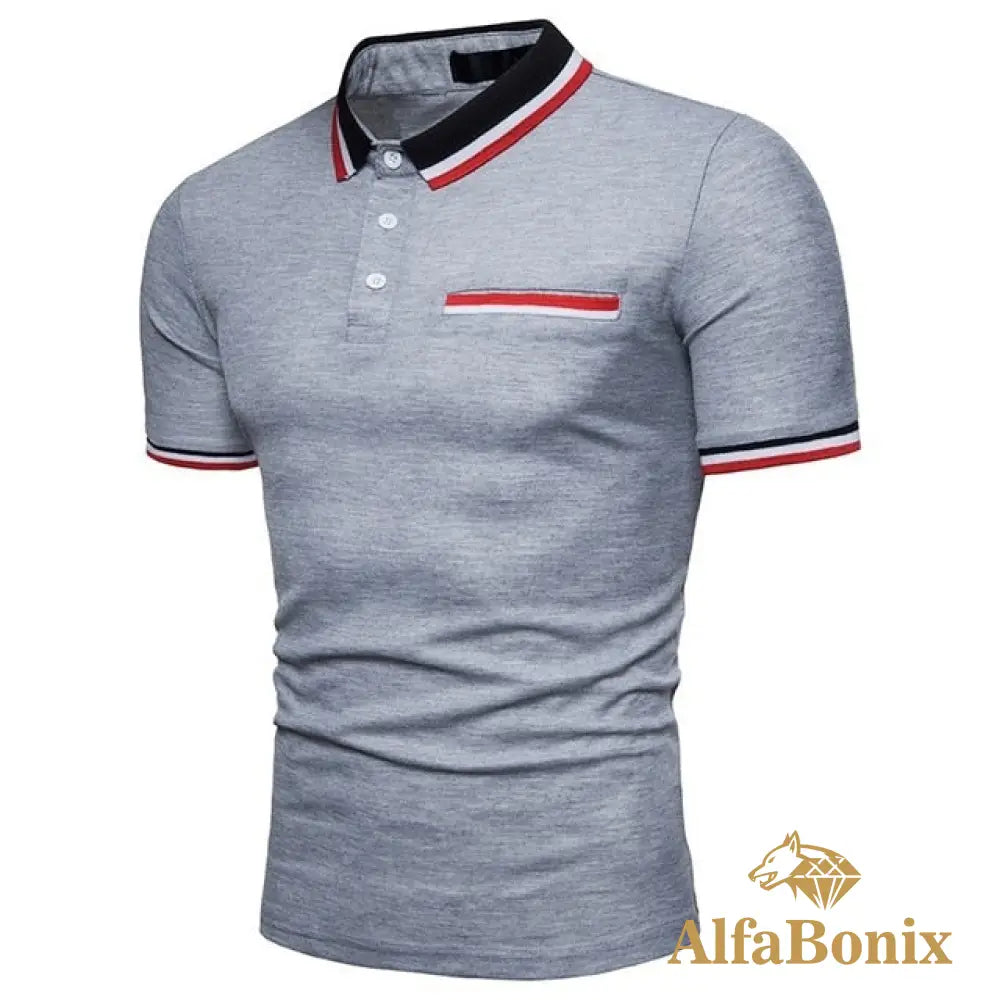 Camisa Polo Staff Cinza / Pp
