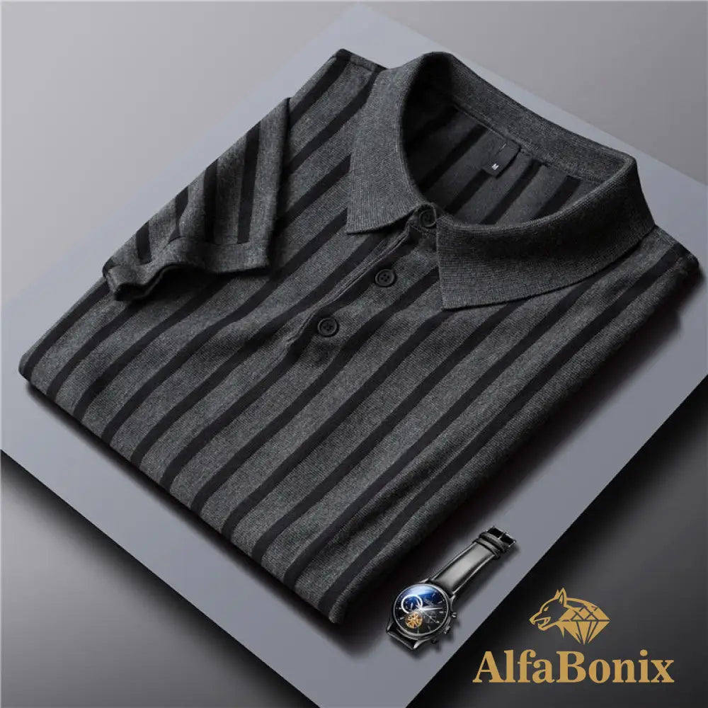 Camisa Polo Hernan Cinza / Pp