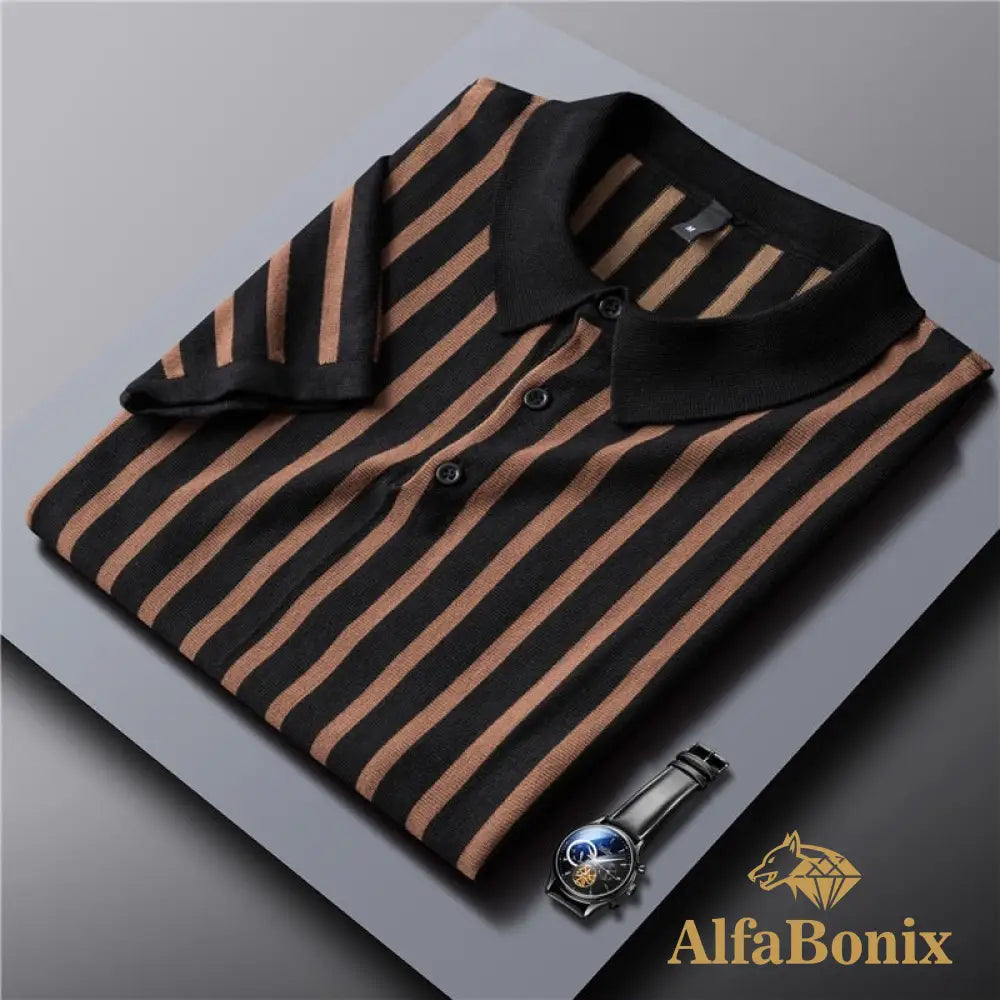 Camisa Polo Hernan Preto / Pp