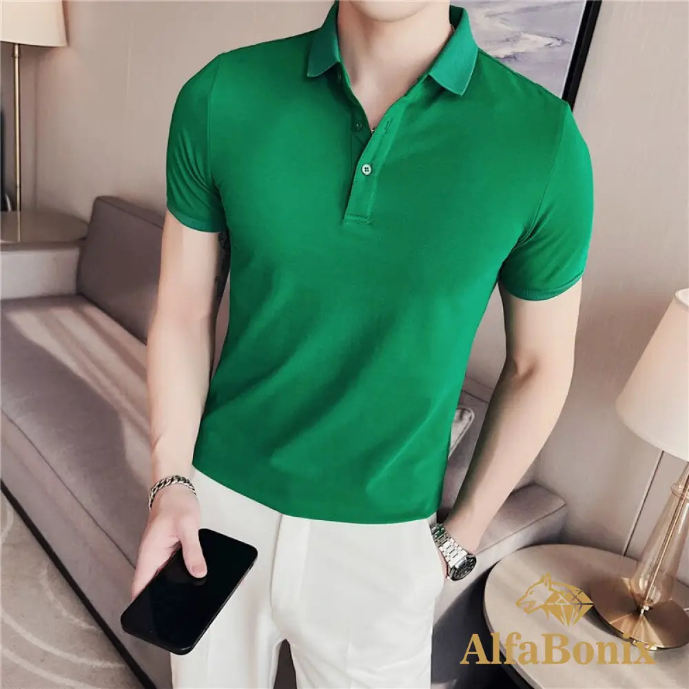 Camisa Polo Samicce® S085 Verde / Pp