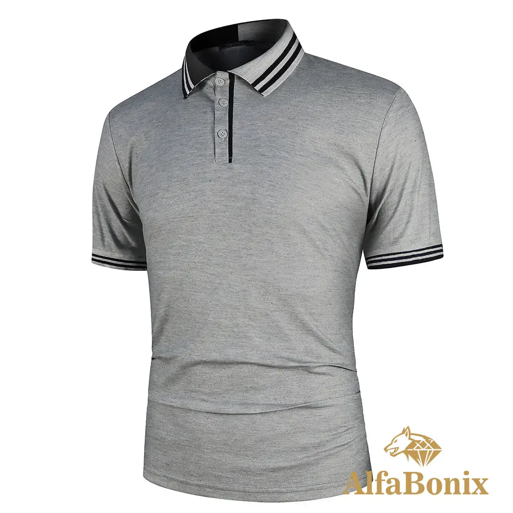 Camisa Polo Tripp Cinza / Pp