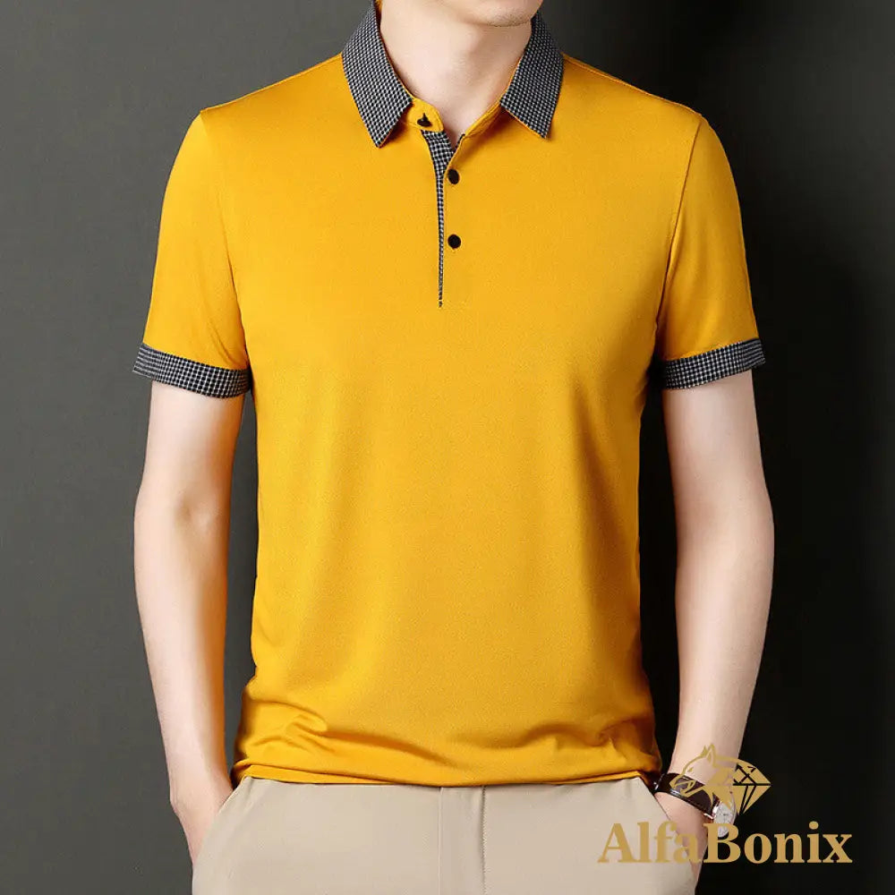 Camisa Polo Valentin Amarelo / P