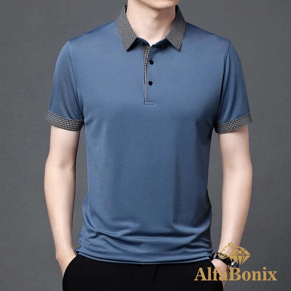 Camisa Polo Valentin Azul / P