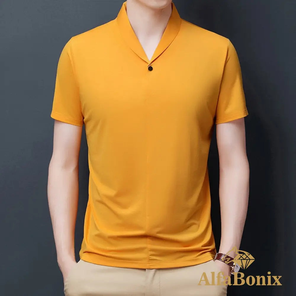 Camisa Polo Mani Amarelo / P