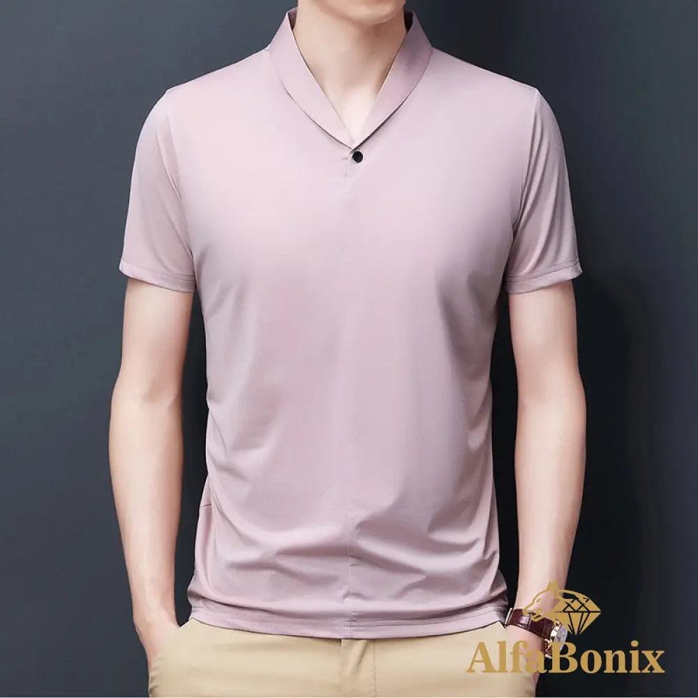 Camisa Polo Mani Rosa / P