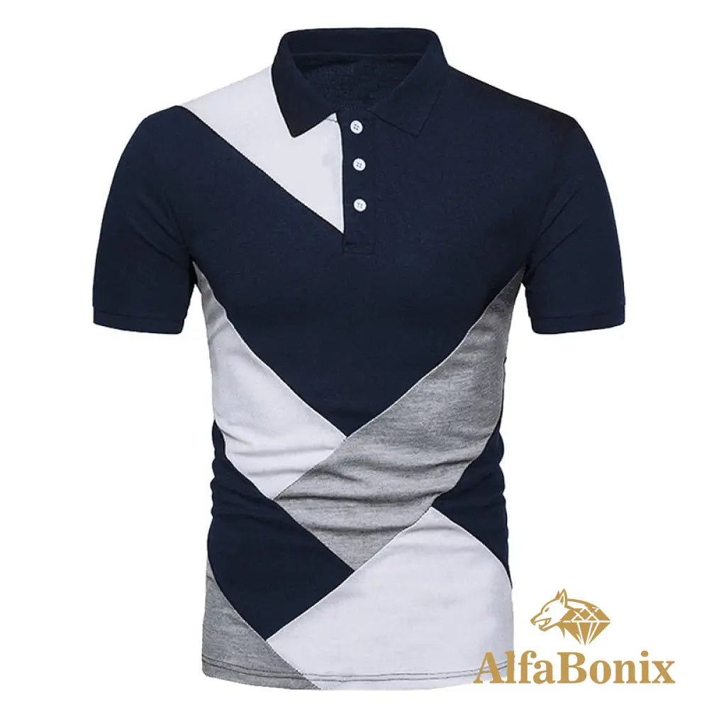 Camisa Polo Ferrer Azul Marinho / Pp