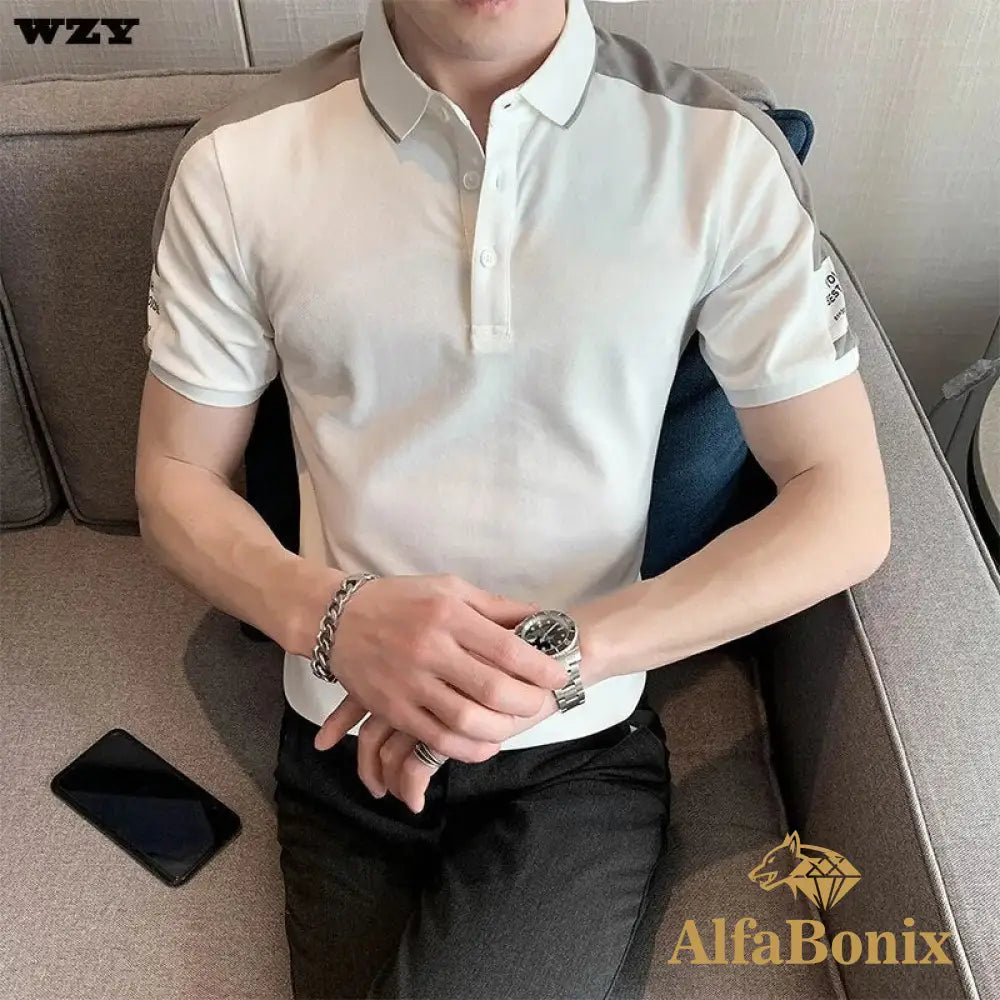 Camisa Polo Samicce® S071 Branco / Pp