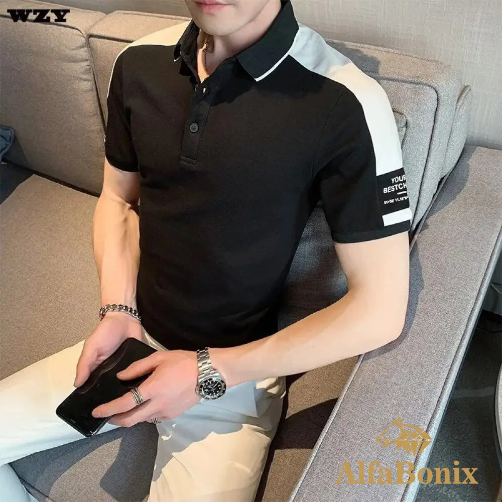 Camisa Polo Samicce® S071 Preto / Pp