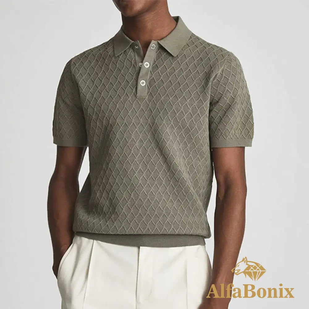 Camisa Polo Alfabonix Slim Stretch