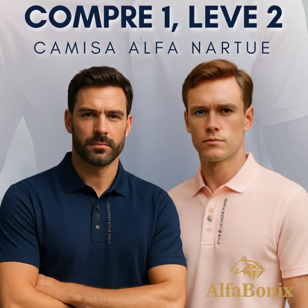 Camisa Polo Club Alfa Nartue - Compre 1 leve 2 [PROMOÇÃO] Camisa Polo Club Alfa Nartue - Compre 1 leve 2 [PROMOÇÃO]