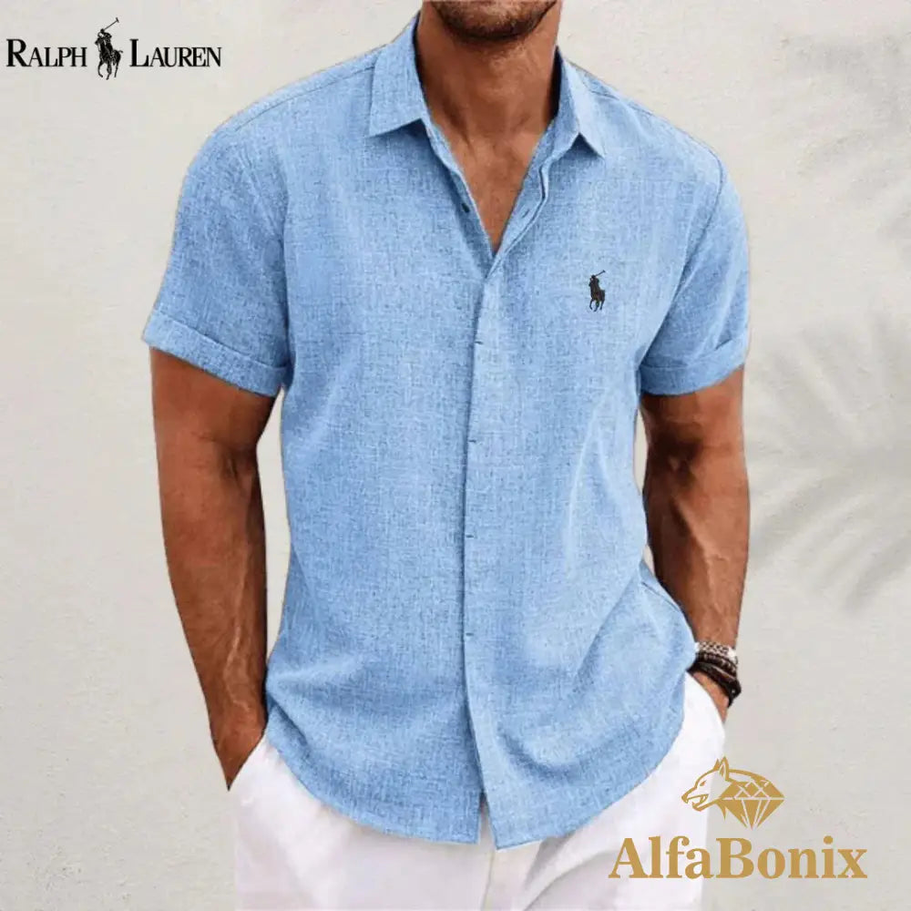Classic Fit Premium Shirt Light Blue / S
