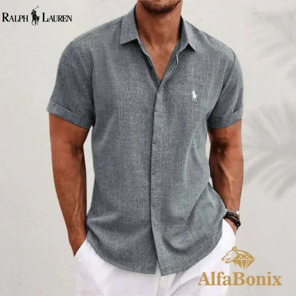 Classic Fit Premium Shirt Gray / S