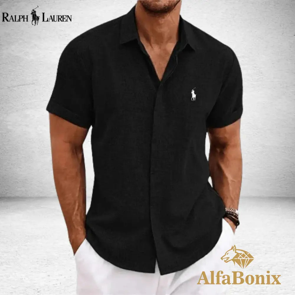 Classic Fit Premium Shirt Black / S