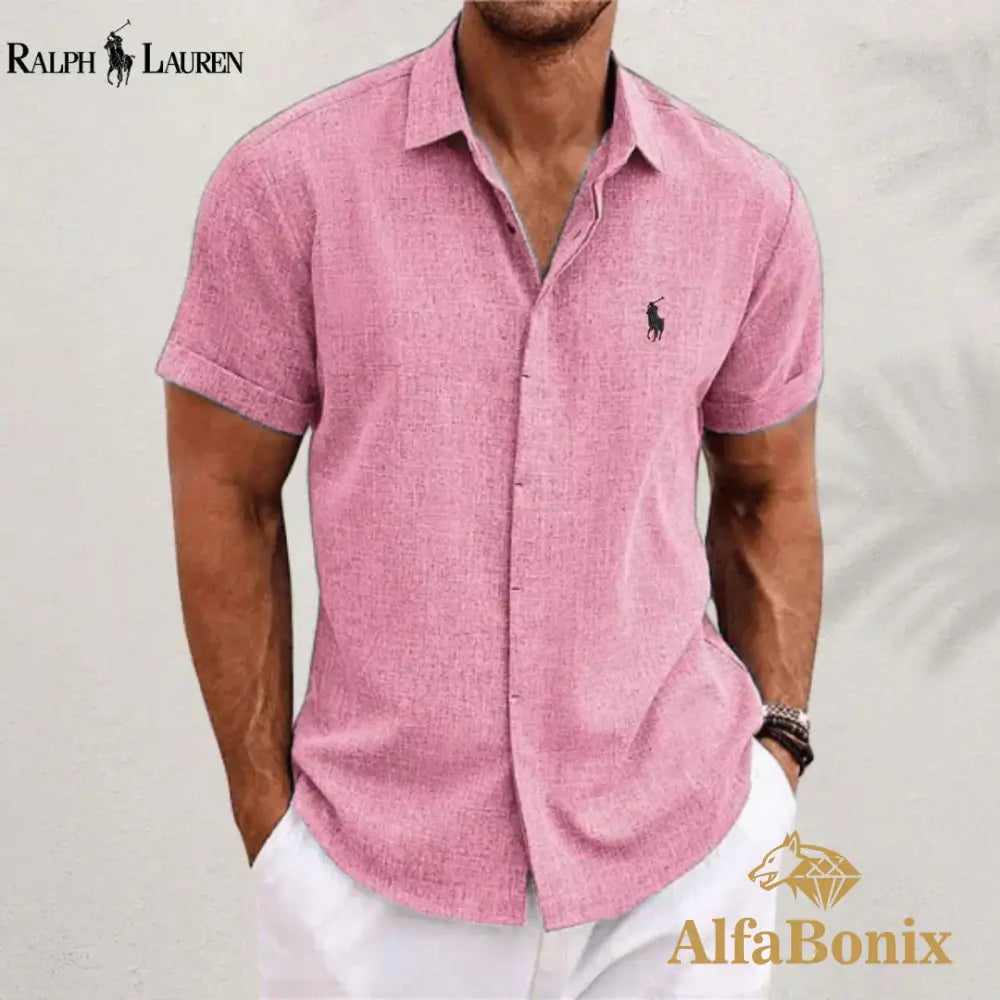 Classic Fit Premium Shirt Pink / S