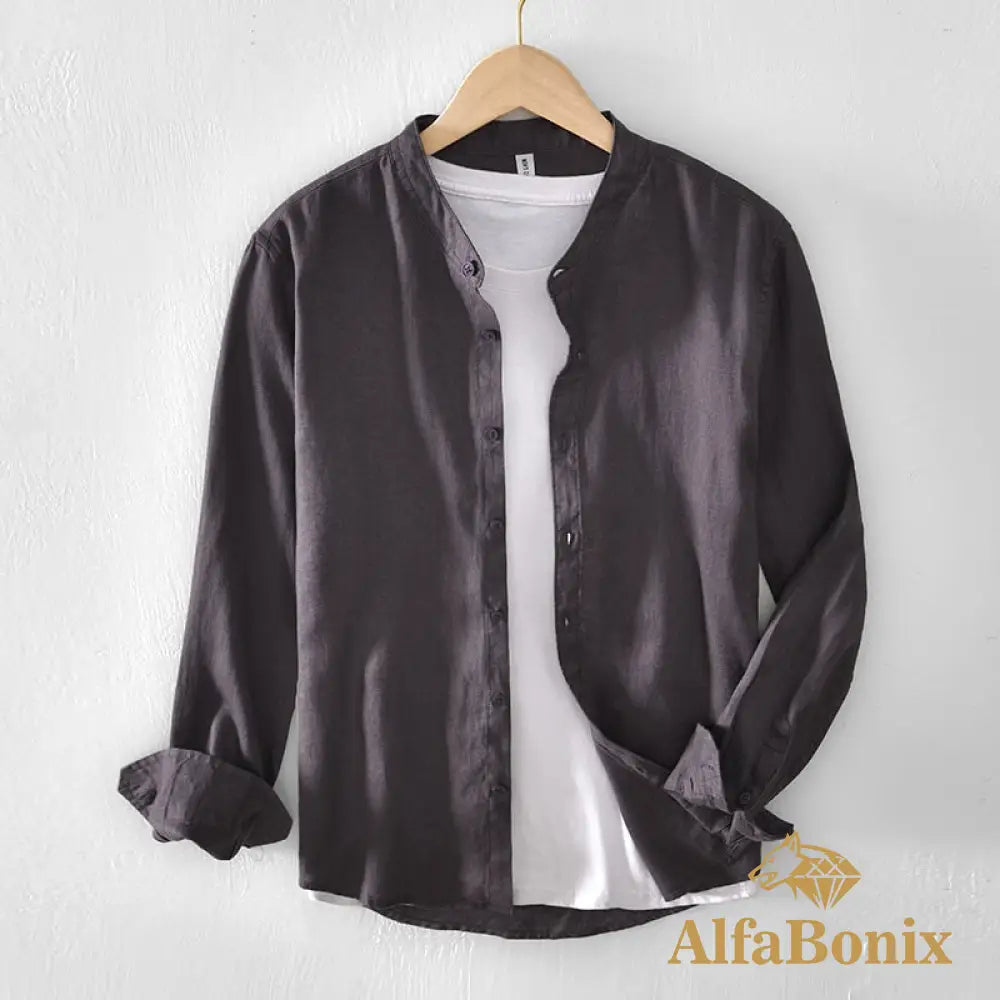 Camisa Samicce Itapecerica® Cinza / Pp Camisetas E Tops