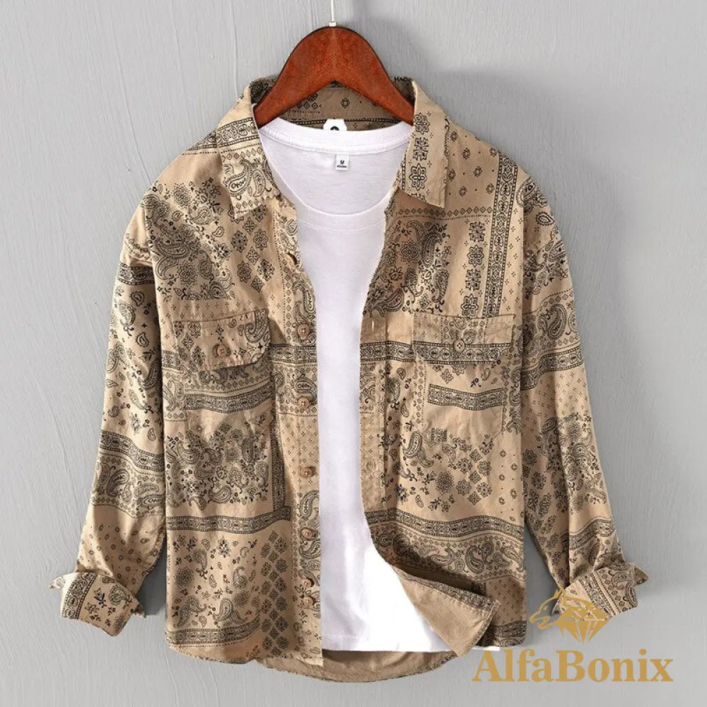 Camisa Samicce Columbia® Caqui / M Camisetas E Tops