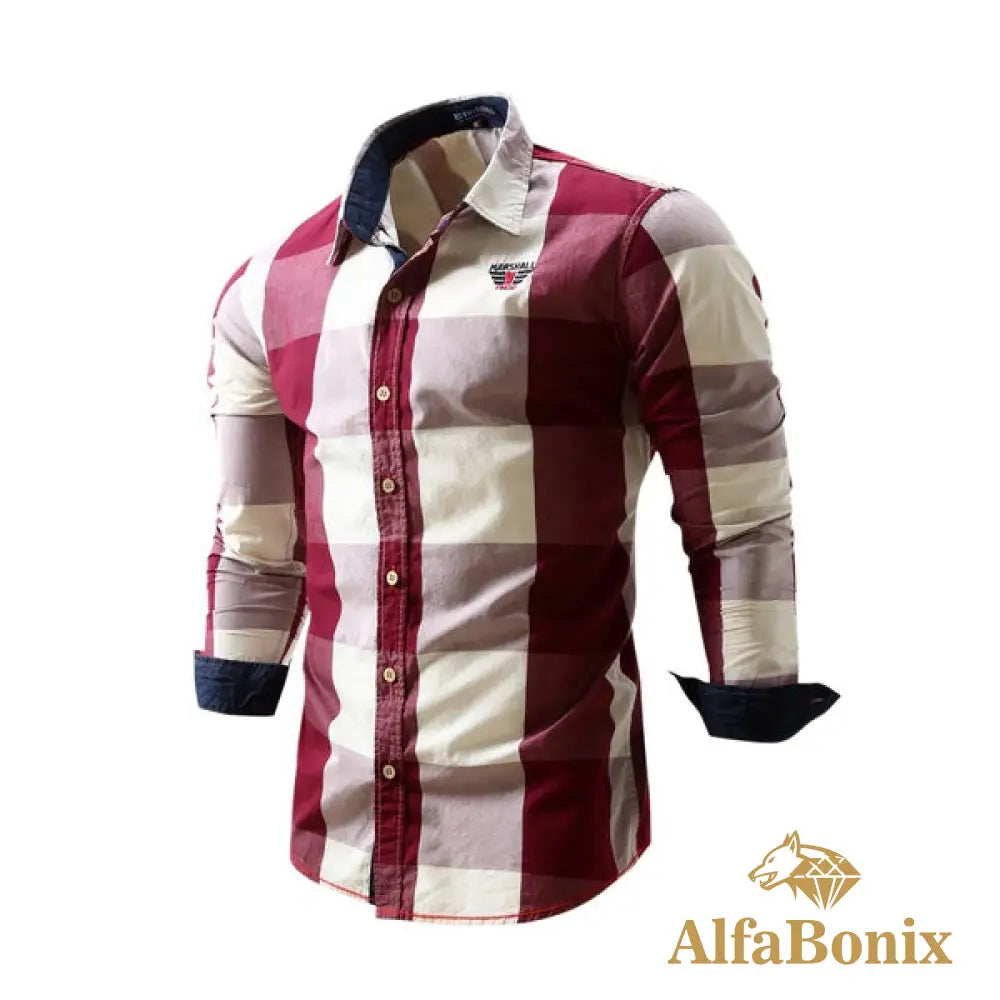 Camisa Social Plaid