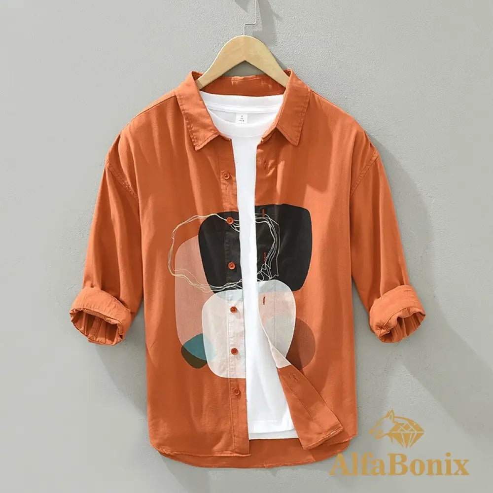 Camisa Samicce Bangkok® Laranja / P