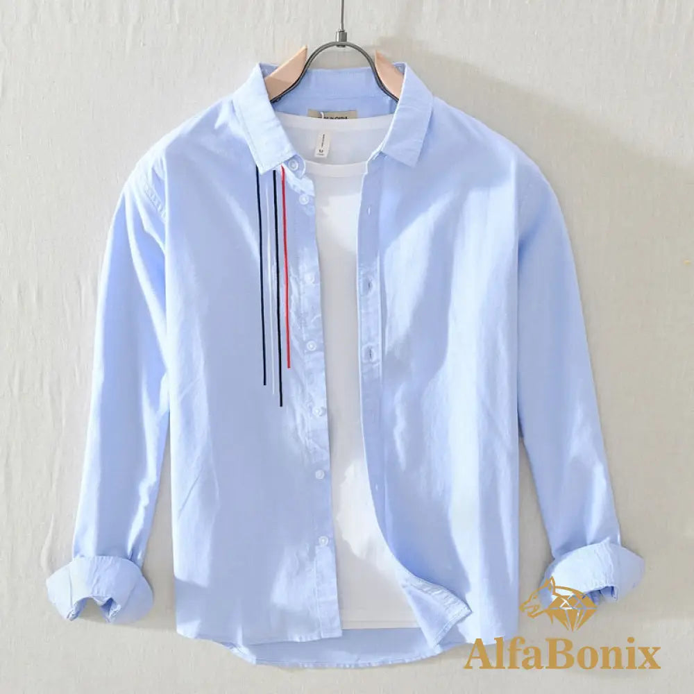 Camisa Samicce Camanducaia® Azul Claro / Pp Camisetas E Tops