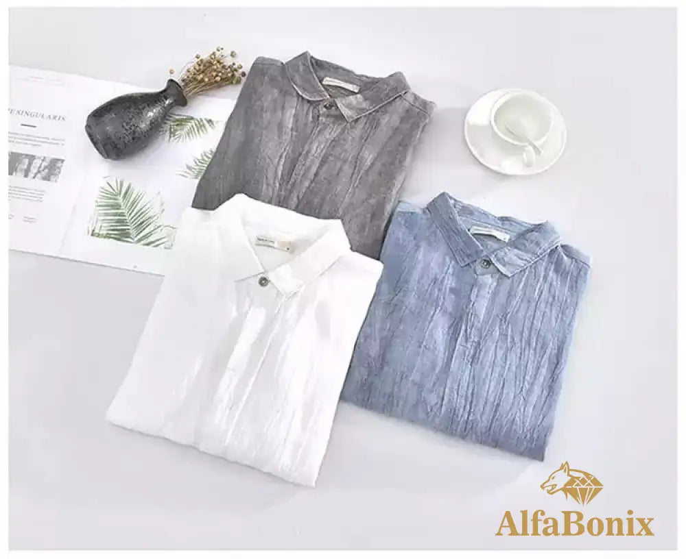 Camisa Samicce Mangue Alto® Camisetas E Tops