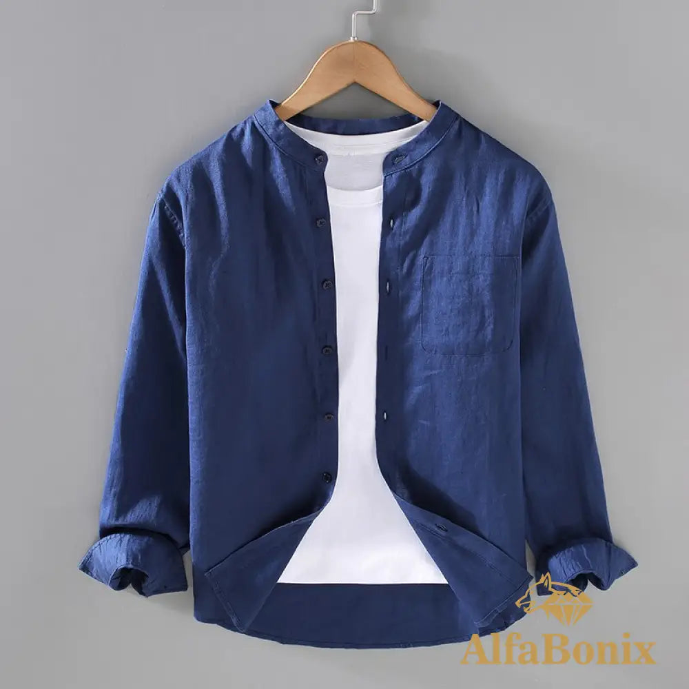 Camisa Samicce Iturama® Azul / Pp Camisetas E Tops
