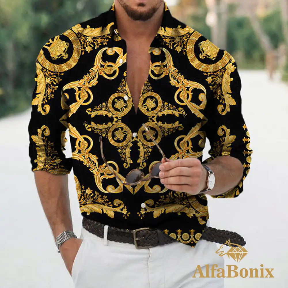 Camisa Social Slim Baroque