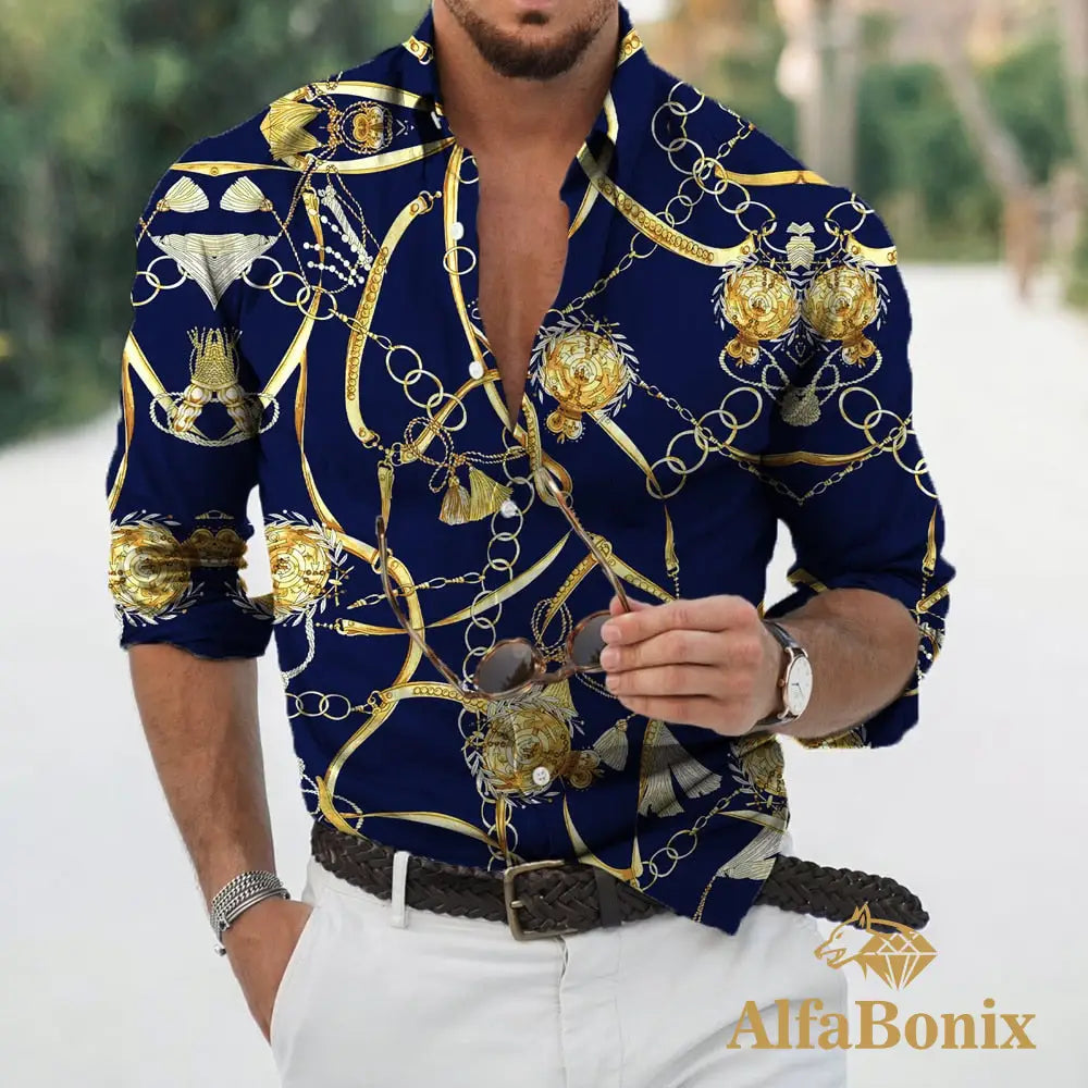 Camisa Social Slim Baroque Baroque-82405 / Pp