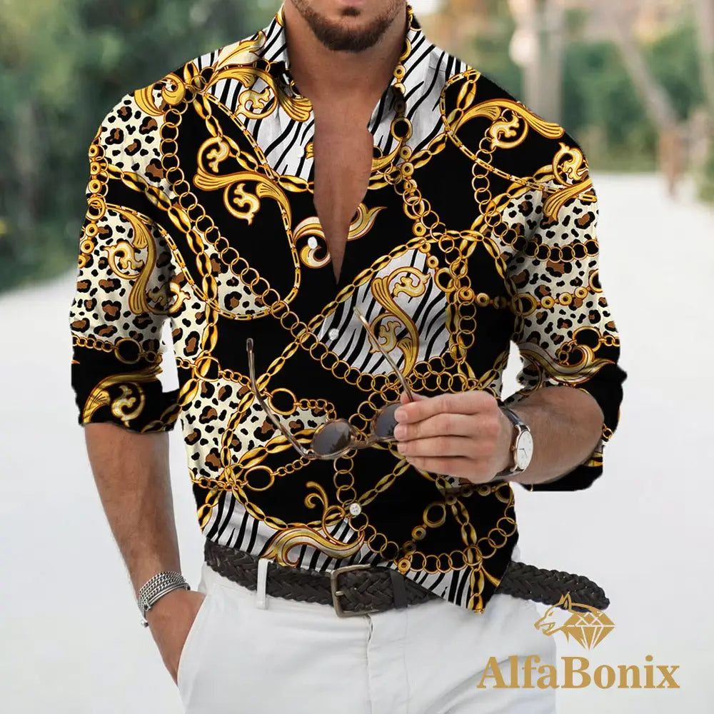 Camisa Social Slim Baroque Baroque-82407 / Pp