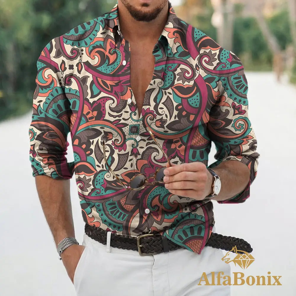 Camisa Social Slim Baroque Baroque-82414 / Pp