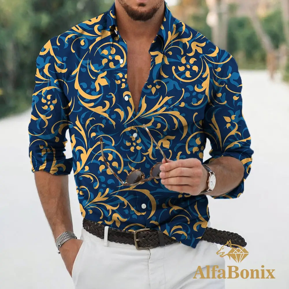 Camisa Social Slim Baroque Baroque-82416 / Pp