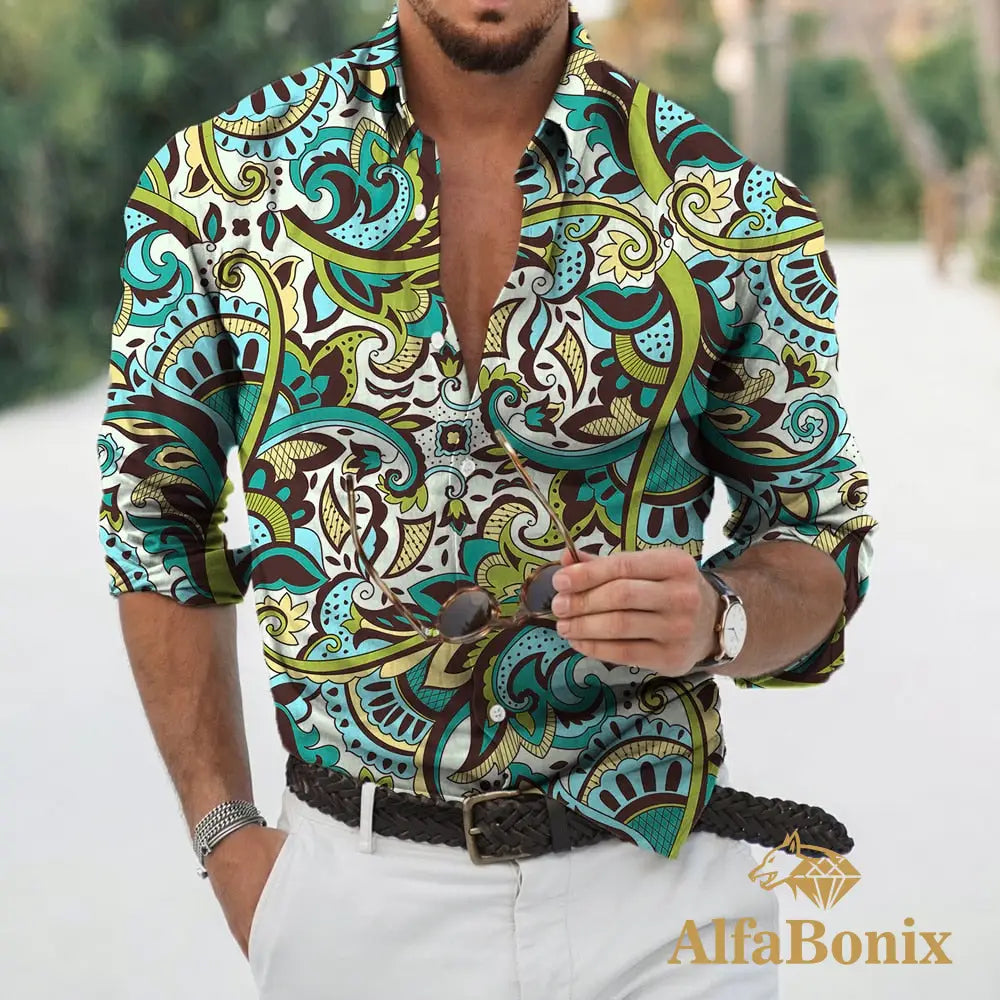 Camisa Social Slim Baroque